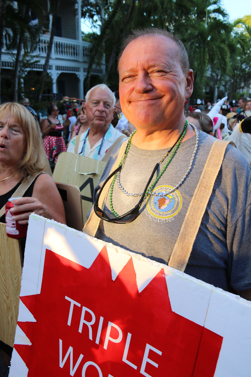 Masquerade March 2018 photo - Duval Street, Key West